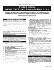 Schumacher Electric INSTANT POWER IP-125 El Manual Del Propietario