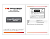 Premier SCR-4218USID Manual De Instrucciones