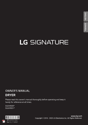 LG DLGX9501 Manual Del Usuario