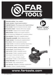 Far Tools REX120C Traduccion Del Manual De Instrucciones Originale