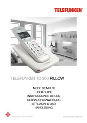Telefunken TD 300 PILLOW Instrucciones De Uso