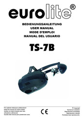 EuroLite TS-7B Manual Del Usuario