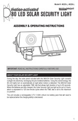 MAXSA Innovations 40226-L Instrucciones De Montaje Y Funcionamiento