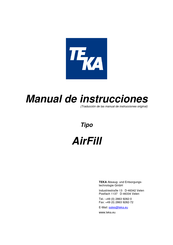 Teka AirFill Manual De Instrucciones