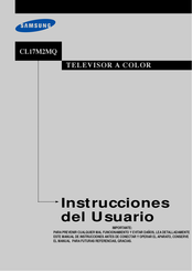 Samsung CL17M2MQ Instrucciones Del Usuario