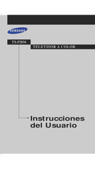 Samsung TX-P2034 Instrucciones Del Usuario