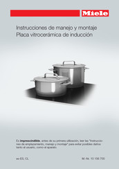 Miele KM 6388 Instrucciones De Manejo