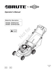 Briggs & Stratton BTXPV22725E Manual Del Usuario