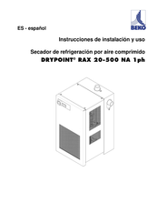 Beko DRYPOINT RAX NA-E 200 Instrucciones De Instalacion Y Uso