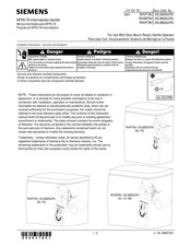 Siemens 3VL98003JF81 Manual De Instrucciones