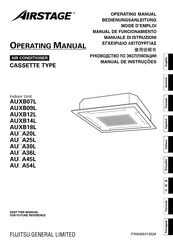 AIRSTAGE AUXB09L Manual De Funcionamiento