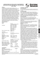 System Sensor 6500 Instrucciones De Instalación Y Mantenimiento