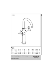 Grohe Atrio 21 044 Manual De Instrucciones