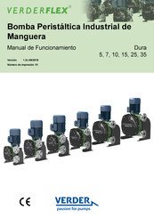 Verderflex Dura 35 Manual De Funcionamiento