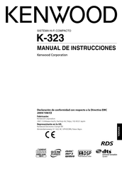 Kenwood K-323 Manual De Instrucciones