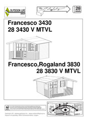 Outdoor Life Group Francesco 3430 Manual Del Usario