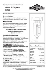 Campbell Hausfeld PA210000 Manual De Instrucciones De Operación Y Lista De Partes