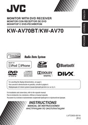 JVC KW-AV70 Manual De Instrucciones