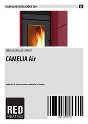 Red Heating CAMELIA Air Manual De Instalacion Y Uso