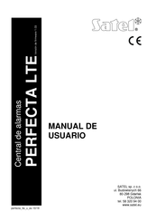 Satel PERFECTA LTE Serie Manual De Usuario