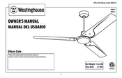 Westinghouse Urban Gale 78021 Manual Del Usuario