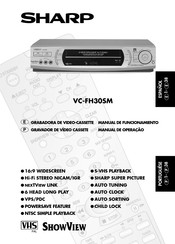 Sharp VC-FH30SM Manual De Funcionamiento