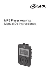 GPX MW3847 Manual De Instrucciones