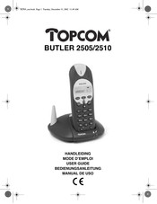 Topcom BUTLER 2510 Manual De Uso