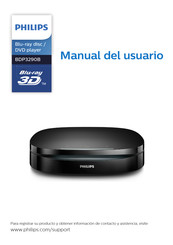 Philips BDP3290B Manual Del Usuario