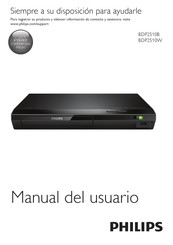 Philips BDP2510W Manual Del Usuario