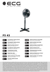 ECG FS 43 Manual De Instrucciones