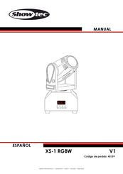 SHOWTEC XS-1 RGBW Manual Del Usuario