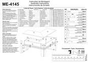 Tecno Mobili ME-4145 Instrucciones De Armado