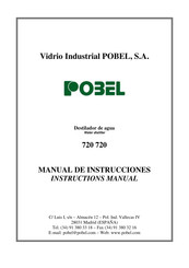 POBEL 720 720 Manual De Instrucciones