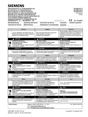 Siemens 3VL9400-4TF.0 Instructivo