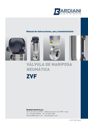 bardiani ZVF Manual De Instrucciones