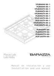 Barazza 1PLB0902T#-00--1 Manual De Instalacion Y Uso