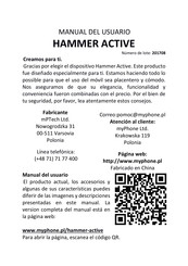 Hammer ACTIVE Manual Del Usuario