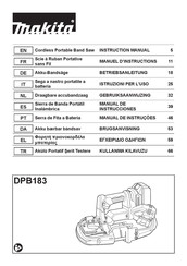 Makita DPB183 Manual De Instrucciones