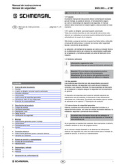 Schmersal BNS 303 Serie Manual De Instrucciones