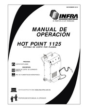 Infra HOT POINT 1125 Manual De Operación