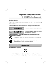 Panasonic KX-NS1000 Manual Del Usuario