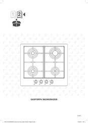 SPARES ZONE GASFSRP4 Manual De Instrucciones