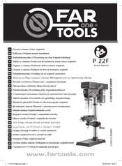 Far Tools P 22F Traducción Del Manual Original