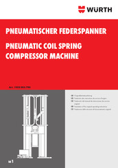 Würth 1952 003 790 Traducción Del Manual De Instrucciones De Servicio Original