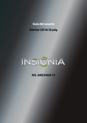 Insignia NS-26E340A13 Guia Del Usuario