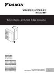 Daikin Altherma EAVX16S18DA6V Guía De Referencia Del Instalador