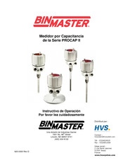 BinMaster PROCAP II X Instructivo De Operación