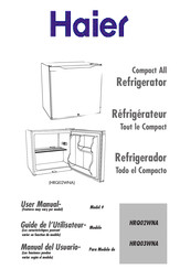 Haier HRQ03WNA Manual Del Usuario