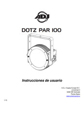 ADJ DOTZ PAR 100 Instrucciones De Usuario